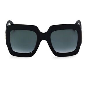 Authentic 54mm square Gucci sunglasses